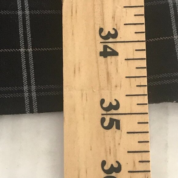 NWOT - A New Day Black Orange Green Houndstooth Pull On Straight Leg Pants - Picture 16 of 16